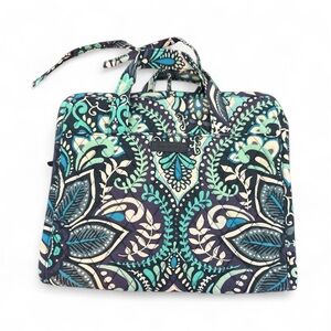 Vera Bradley blue medallion travel bag organizer